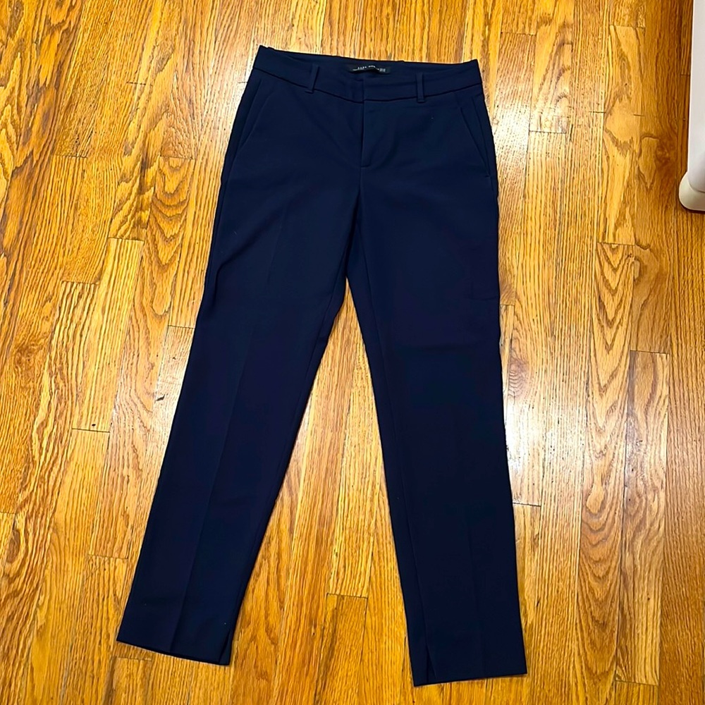 Zara Navy Blue Dress Pants